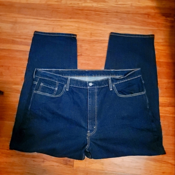 Levi's 550 Dark Blue Benim Straight Leg 44X30 - Picture 1 of 5
